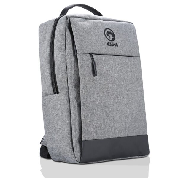 Marvo Laptop 15.6 inch Backpack with USB Charging Port, Waterproof Durable Fabric - Image 2