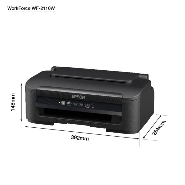 Epson WorkForce WF-2110W C11CK92401 Inkjet Printer, A4, Colour, Wireless, USB & Ethernet - Image 4