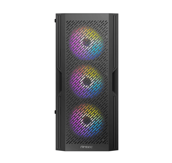 ANTEC AX20 Mid Tower ATX, Micro ATX, Mini-ITX Gaming Case with Tempered Glass Side and Window Panel 3 x RGB LED Fans - Image 3