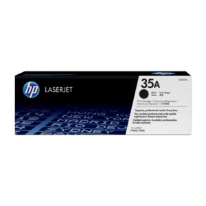 Genuine HP CB435A 35A Black Print Cartridge (1,500 Pages) for HP LaserJet P1005, LaserJet P1006, LaserJet P1007, LaserJet P1008, LaserJet P1009 Printers