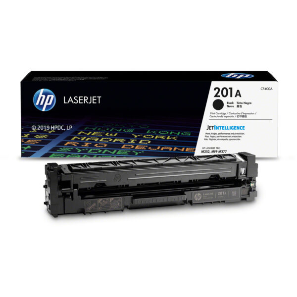 Genuine HP CF400A 201A Black Toner Cartridge (1,500 Pages) for HP M252, MFP M274, MFP M277 Printers - Image 4