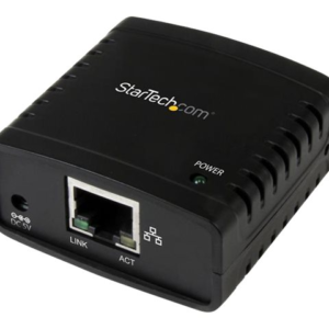 StarTech.com 10/100Mbps Ethernet to USB 2.0 Network Print Server